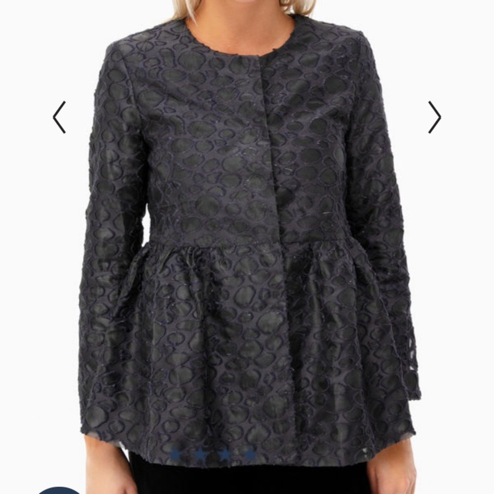 Tuckernuck Channing Peplum Jacket/Top